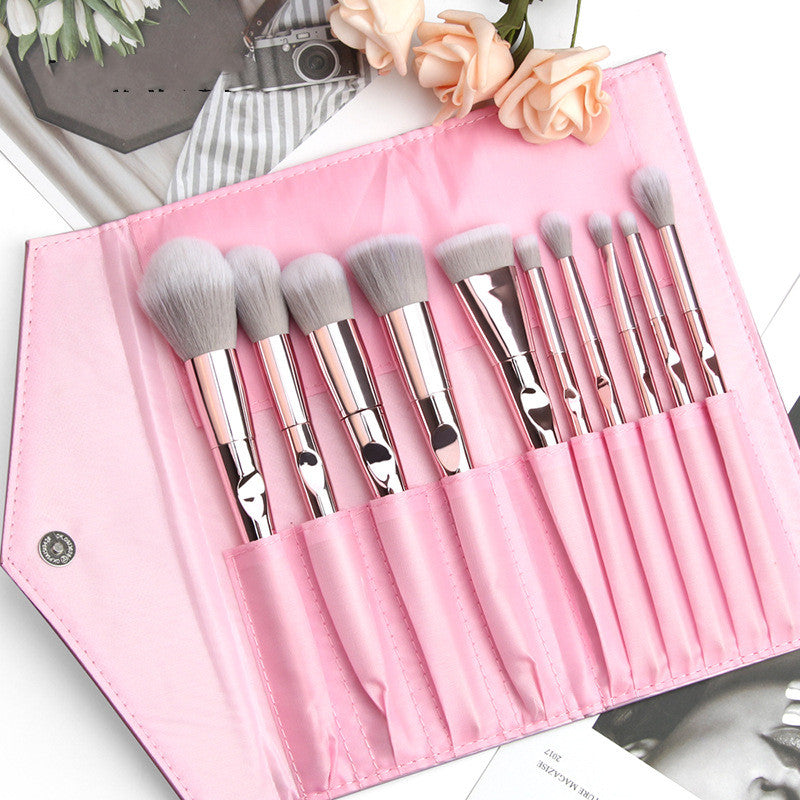 Makeup Brush Set With Brush Bag