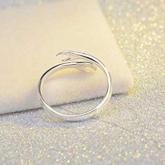 Hands Hug Ring Adjustable Jewelry