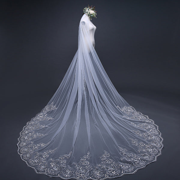 Mesh Bridal veil accessories