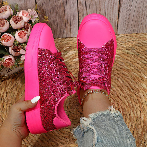 Glitter Sequin Sneakers