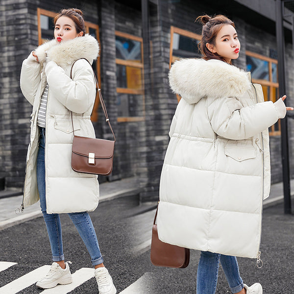 Thick Hooded Bomber Coat