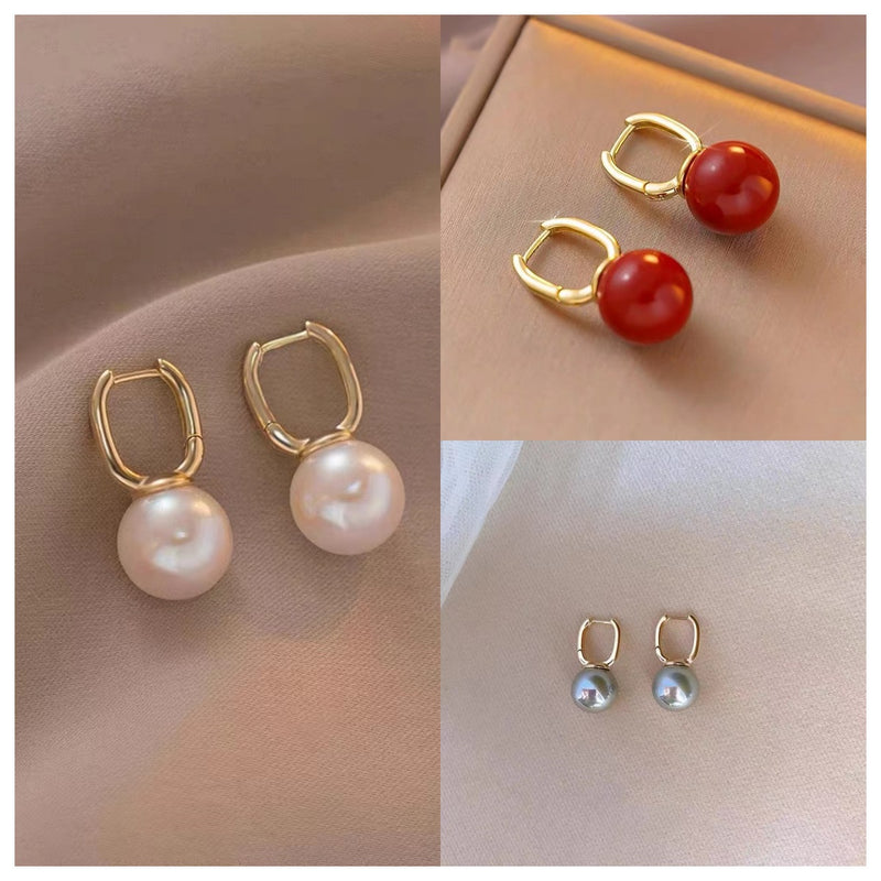 Retro Pearl Earrings